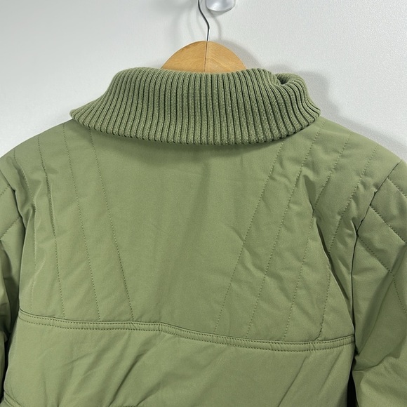 CAbi Olive Green Quilted Puffer Jacket - Picture 13 of 13